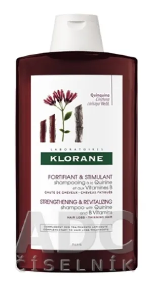 KLORANE ŠAMPÓN  S CHINÍNOM 400 ml