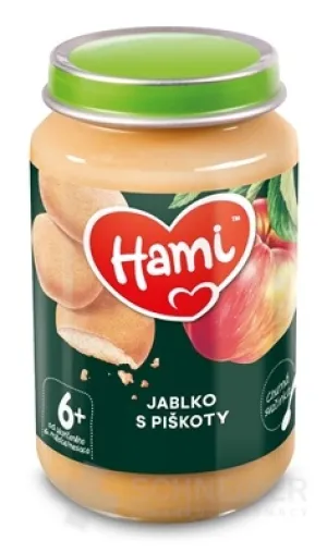 Hami príkrm Jablko s piškótami