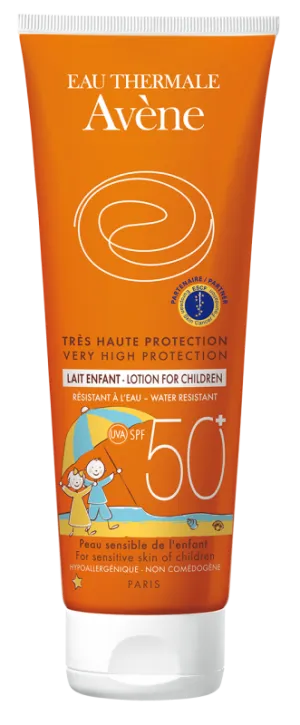 Avene opaľovacie mlieko pre deti SPF 50+ 250ml