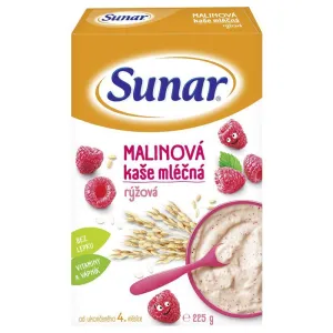 Sunar MALINOVÁ kaša mliečna ryžová