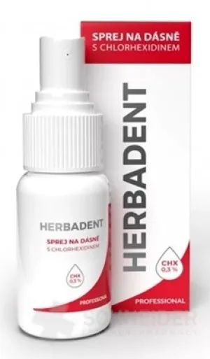 HERBADENT Profesional SPREJ NA ĎASNÁ