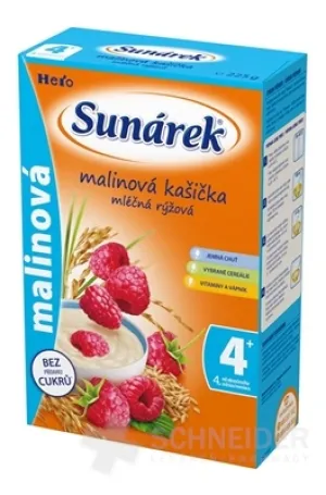 SUNÁREK mliečna ryžová kašička