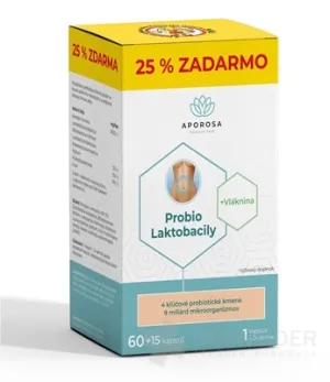 APOROSA Premium Probio Laktobacily + vláknina