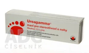 Ureagamma, masť na starostlivosť o nohy 45 ml