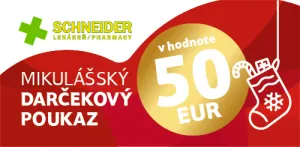 Mikulášsky darčekový poukaz v hodnote 50€