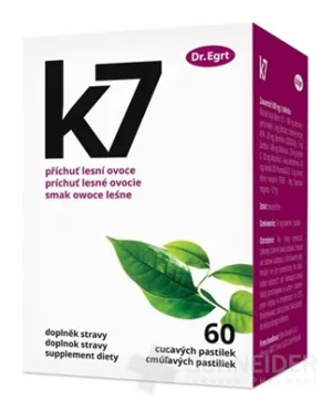 K7 vitalizačné pastilky – originál Dr.Egrt