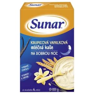 Sunar KRUPICOVÁ VANILKOVÁ KAŠA mliečna DOBRÚ NOC