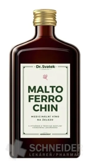 Dr.Svatek MALTOFERROCHIN sladové víno zo železom