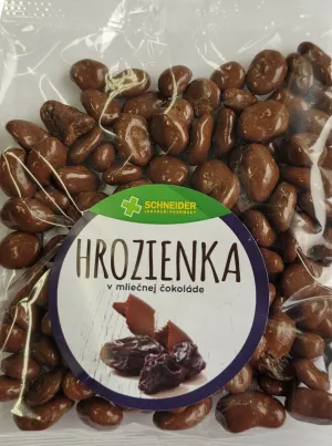 Hrozienka v mliečnej čokoláde