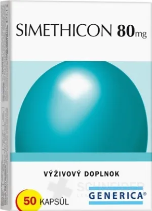 GENERICA SIMETHICON 80 mg