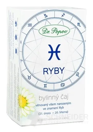 Dr. Popov Bylinný čaj RYBY