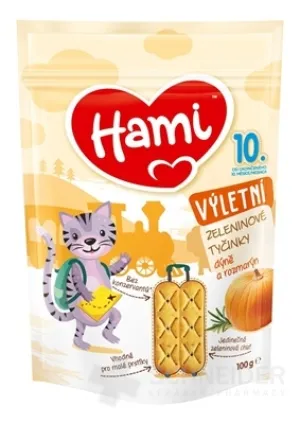 Hami zeleninové tyčinky tekvica a rozmarín