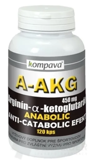kompava A-AKG (Arginín-alfa-ketoglutarát) 450 mg
