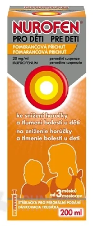 NUROFEN pre deti Pomaranč