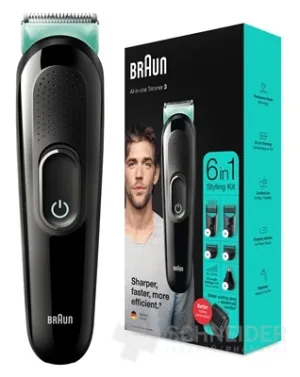 BRAUN MGK 3321 Green