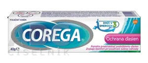 Corega fixačný krém ochrana ďasien 40 g + blister za 0,01 €