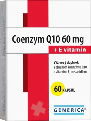 GENERICA COENZYM Q10 60 mg + E vitamin