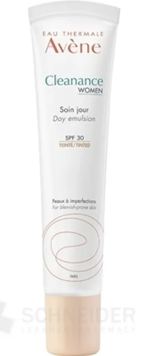 AVENE Cleanance WOMEN SPF30 Tónovacia emulzia