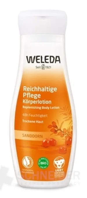WELEDA RAKYTNÍK Telové mlieko
