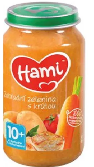 Hami príkrm Záhradná zelenina s morkou