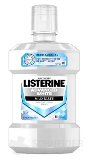 LISTERINE ADVANCED WHITE MILD TASTE