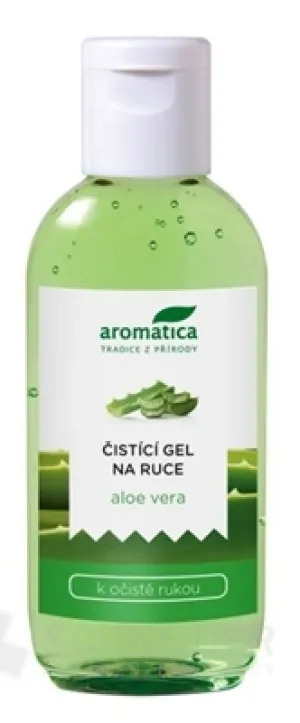 aromatica ČISTIACI GÉL NA RUKY aloe vera