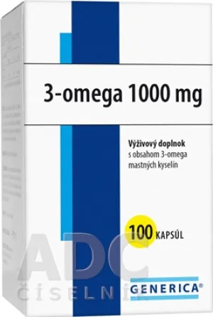 GENERICA 3-OMEGA 100CPS 1000MG