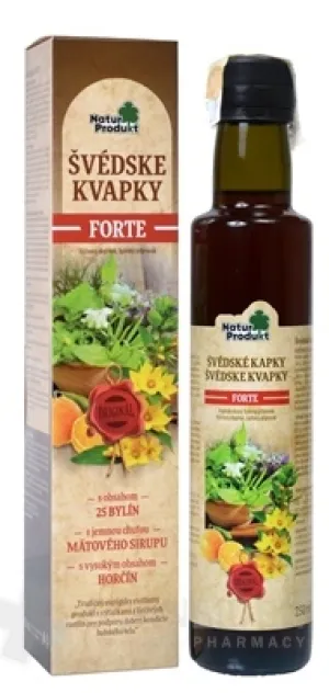 NaturProdukt ŠVÉDSKE KVAPKY Forte