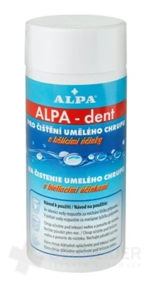 ALPA DENT NA ČISTENIE UMELÉHO CHRUPU