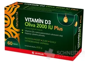 VITAMÍN D3 Oliva 2000 IU Plus