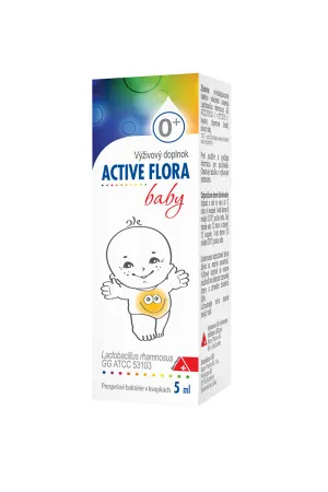 ACTIVE FLORA baby perorálne kvapky 1x5 ml