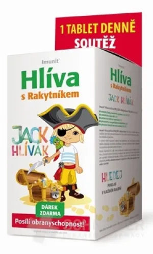 Imunit HLIVA s Rakytníkom pre deti JACK HLÍVÁK