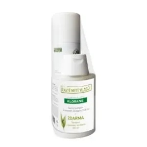 Klorane suchý šampón na normálne vlasy s ovseným mliekom 150ml + Klorane šampón s ovseným mliekom 100ml