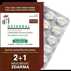 Klorane Quinoral 3x60 kapsúl