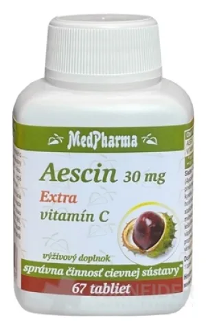 MedPharma Aescin 30 mg Extra vitamín C