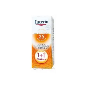 Eucerin Ochranný krémový gél na opaľovanie proti slnečnej alergii SPF 25 2x150ml