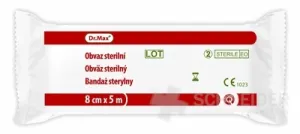 Dr.Max Obväz sterilný 8cm x 5m