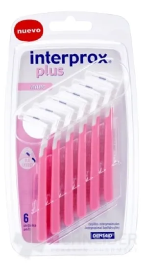 INTERPROX plus Medzizubná kefka 0,6 mm