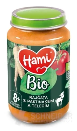 Hami príkrm BIO Paradajky s paštrnákom a teľacím