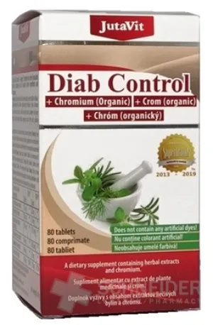 JutaVit Diab Control + organický chróm