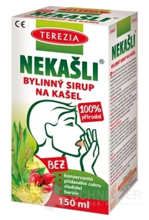 TEREZIA NEKAŠLI bylinný sirup na kašeľ