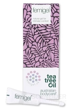 ABC tea tree oil FEMIGEL - Prírodný intímny gél