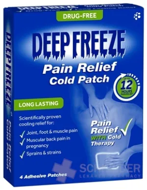 Deep Freeze Pain Relief Cold Patch