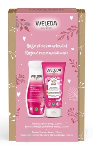 WELEDA Ružové rozmaznávanie SET