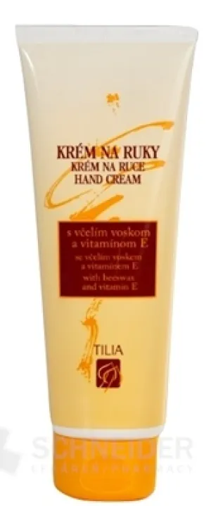 TILIA KRÉM na ruky s včelím voskom a vitamínom E