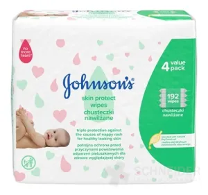 Johnson's Skin Protect detské vlhčené obrúsky