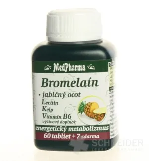 MedPharma BROMELAIN 300 mg + JABL.OCOT + LECITIN