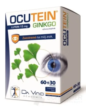 OCUTEIN GINKGO Luteín 15 mg - DA VINCI