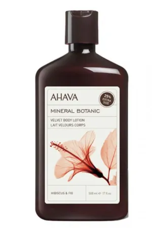 AHAVA Mineral Botanic Telové mlieko Ibištek & Figovník Obsah: 500ml