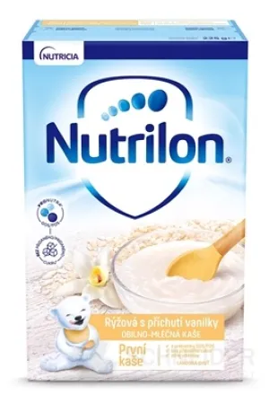 Nutrilon obilno-mliečna Prvá kaša ryžová